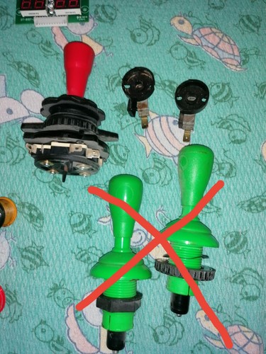 Joystick manopole pulsanti - joystick,