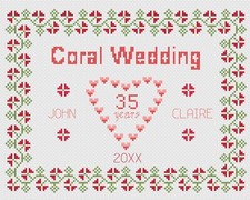 Punto Croce Matrimonio