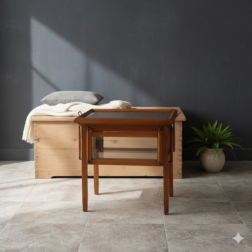 Tavolino espositore antico - espositore,