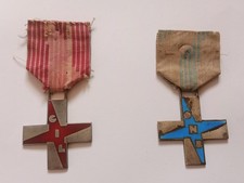 Lotto WW2 militaria italiana croce onb - gil - ventennio - fascio