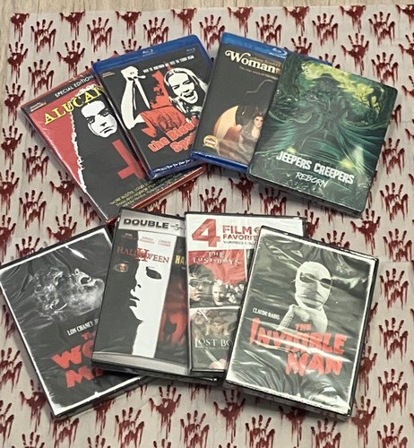 Horror movie dvd blu ray - dvd, lot
