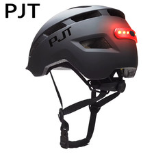 Casco Ciclismo PJT MTB In-Mold con Luce Posteriore USB Ricaricabile