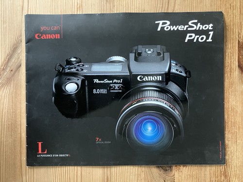 Canon powershot pro1 brochure - canon,