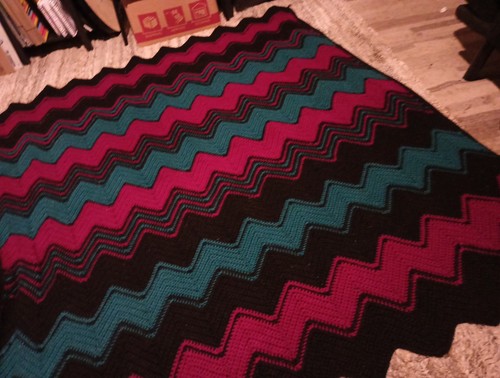 Coperta trow vintage - trow, granny