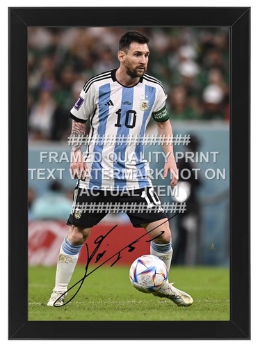 Lionel messi foto firmata - foto,