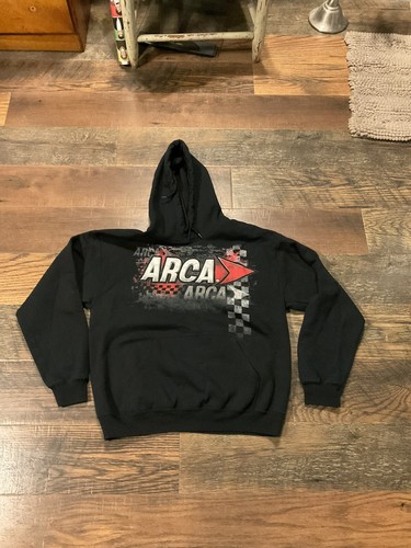 Felpa nera con cappuccio - , arca