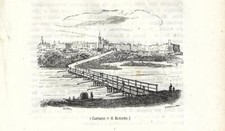 Antique print CASSANO D'ADDA