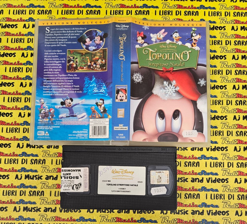 Vhs film topolino strepitoso - film,
