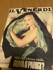 Venerdi di Repubblica rivista n 48 nov 1988 moda Michel Platini  Postalmarket