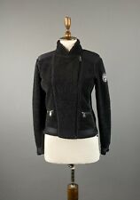 Giacca Pile Donna NAPAPIJRI Nera Asimmetrica Pile Profondo Full Zip Taglia M