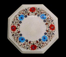 12 " Marmo Tavolino Top Semi