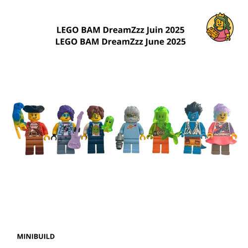 Lego minifigure bam juin june - lego,