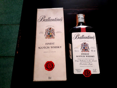 Ballantines scotch whisky - ballantines,