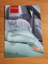 Depliant Fiat Ulysse Colori Carrozzeria Rivest. Lingua Italiana 4 Pagine 05/2002