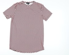 T-shirt uomo rosa taglia UK S