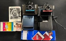 4 fotocamere Polaroid vintage