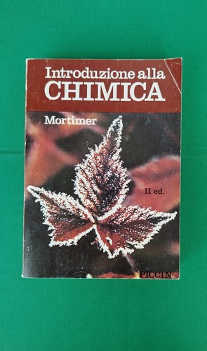 Introduzione alla chimica - introduzione,