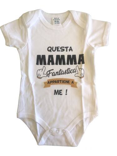 Body neonato unisex colore