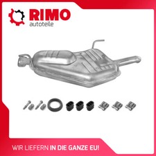 Per Opel Vectra B 2.0 2.2 DTi 1997-2003 Silenziatore Scarico Con Kit di Montaggio