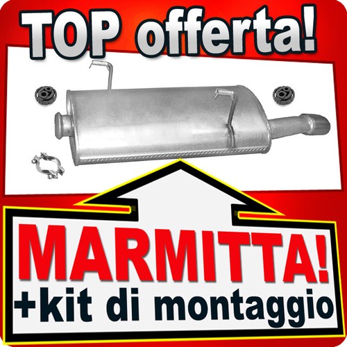 Scarico per peugeot 206 - 206, cc