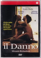 IL DANNO DVD Louis Malle Jeremy Irons Juliette Binoche Miranda Richardson M09438