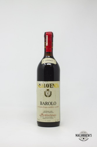Barolo schiavenza 1980 - barolo,
