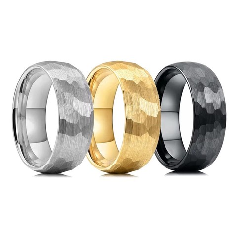 Anello uomo acciaio inox - acciaio,