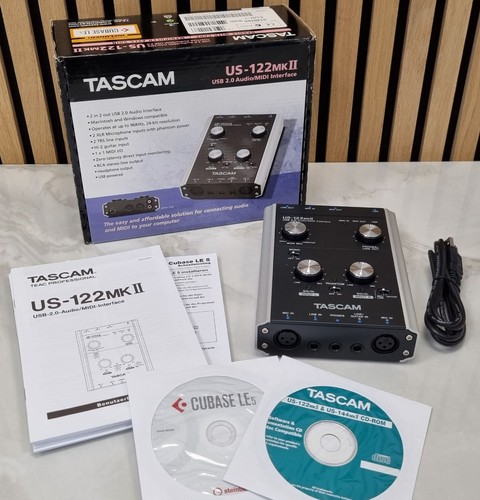 Tascam 122mkii usb audio - tascam,