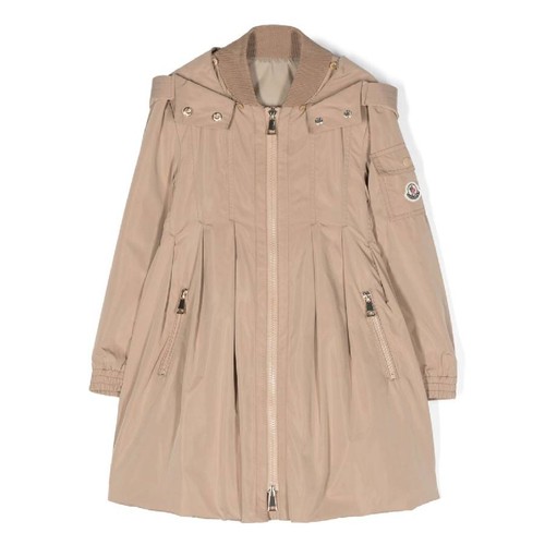 Moncler logo applique hooded - logo-applique,