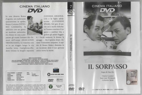 Dvd sorpasso di dino risi - -,