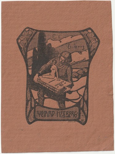 Leonard exlibris für - exlibris,
