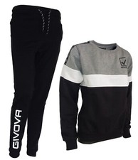 Tuta donna felpa girocollo