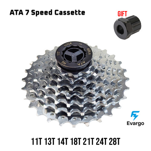 Cassetta velocità bici - cassetta, 7