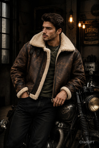 Giubbotto bomber uomo pelle - giubbotto,