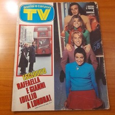 TV Sorrisi e Canzoni anno 1972 n.5 - 30 Gennaio - I ricchi e poveri a Sanremo