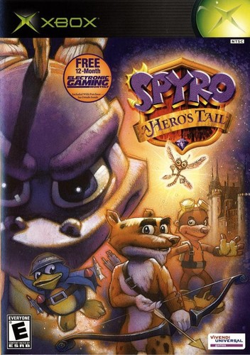 Spyro heros tail - heros, xbox