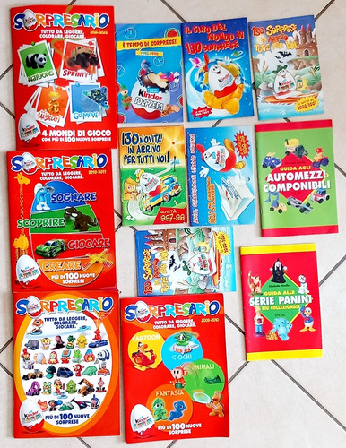 Sorpresine kinder catalogo - sorpresine,