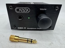 Amplificatore per cuffie Creek OBH-11 NO CARICATORE AC - così com'è - si accende - NON TESTATO