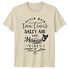 T-shirt estiva retrò a sirena