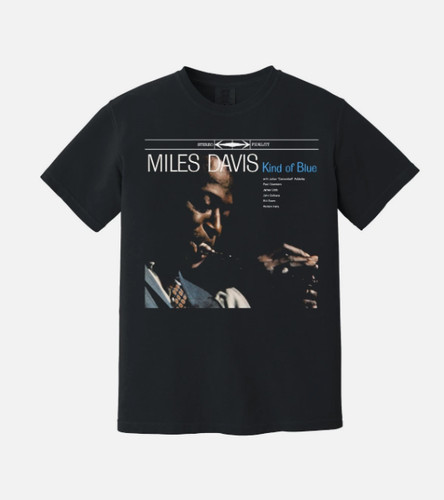 Shirt miles davis kind - davis,