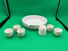 Haldenwanger berlin vasi strumenti laboratorio farmacia ceramica filtro ampolla 