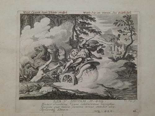 Stampa antica metamorfosi - antica,