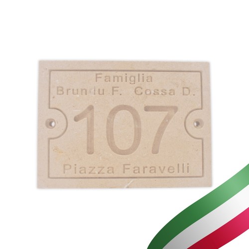 Numero civico personalizzato - ,