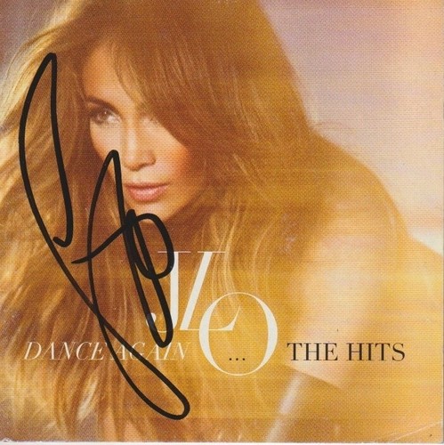 Jennifer lopez signed dance - lopez,