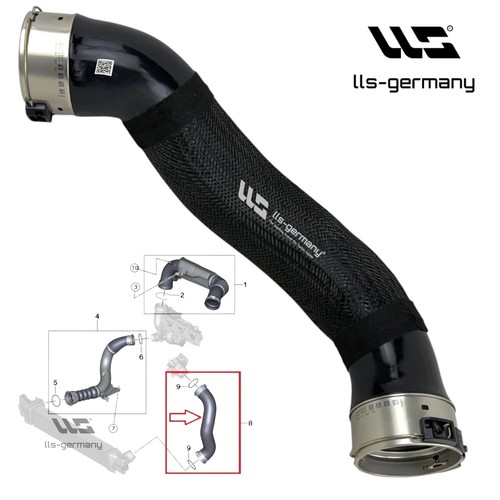 Tubo intercooler per bmw - tubo,