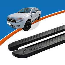Pedane Adatte Per Soglie Ford Ranger Modello 2012 Fino Al 2016 ALMO Nero