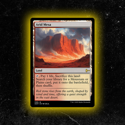 Arid mesa carta - mesa,