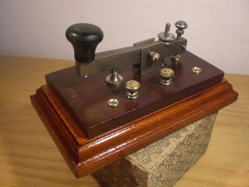 Tasto telegrafico 1885 - telegrafico,