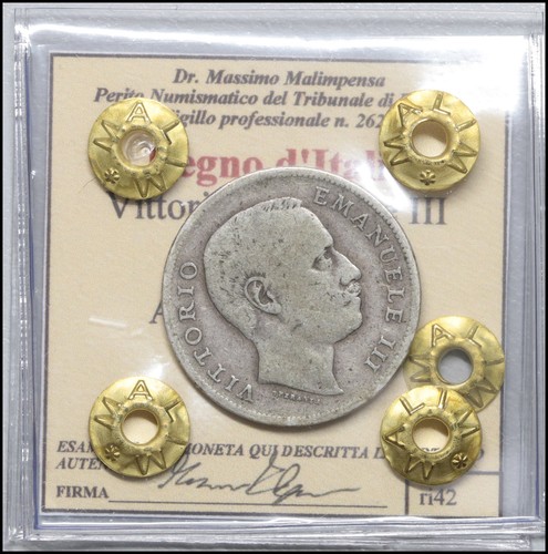 Regno italia lira 1902 - regno, 1