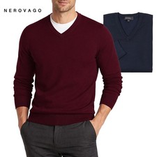Maglione pullover uomo scollo